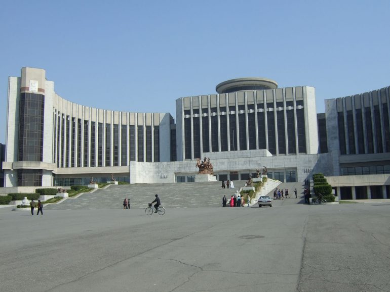 Mangyondae Schoolchildrens Palace in Pyongyang