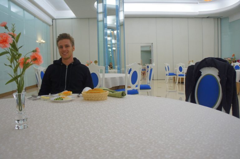 Dinner in North Korea
