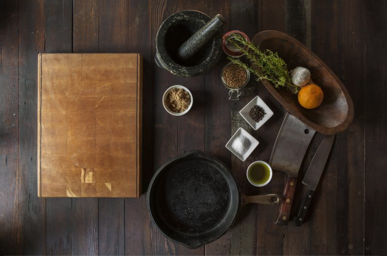 Asian food prep