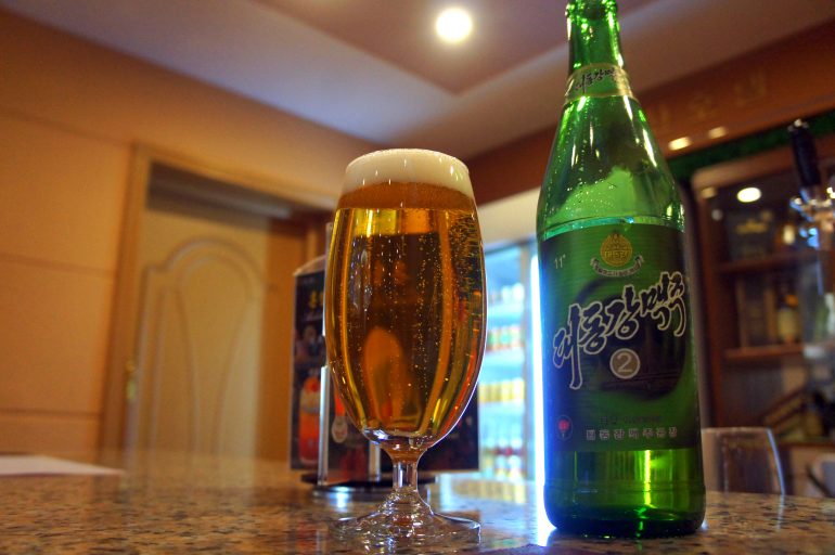 North Korean beer