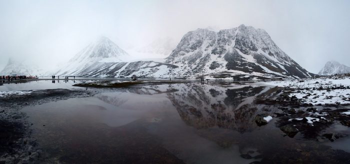 mountains of spitsbergen